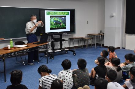 一の坂川のゲンジボタルに理解深める　大殿小で総合学習「大殿じまんを見つけよう」【山口】