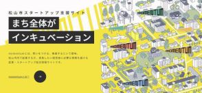 起業・新興企業支援へ松山市がサイト開設　機運醸成へ（愛媛）