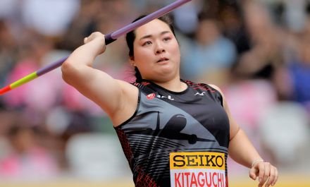 世界女王・北口榛花が62m87で4度目V パリ五輪に弾み【日本選手権】