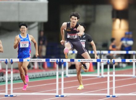 父の祖国・フランスへ…豊田兼「素直にうれしい」４００ｍ障害Ｖでパリ切符　日本選手権／陸上