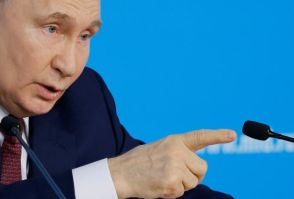プーチン氏「中距離ミサイルの生産必要」　米国の配備に対抗明言
