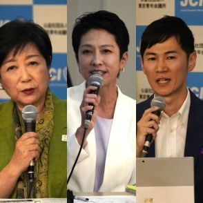 「さすがに3位はダメ」無党派層の支持を集める石丸氏の猛追で苦境の蓮舫氏。必死の選挙戦も「小池氏の二番煎じ」野党関係者は「このまま国会に“再入学”は勘弁」