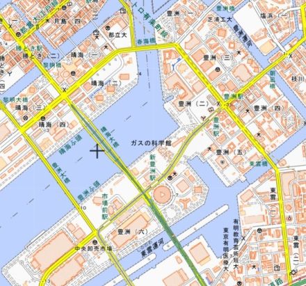 豊洲の地図を“年代別”に比較したら……　築地市場移転などで注目を集める場所の“意外な歴史”が勉強になる