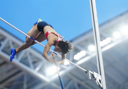 【陸上】12年ぶりに日本勢が女子棒高跳びで五輪の可能性も　諸田実咲が大会新に手応え