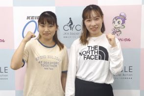 【奈良競輪・ガールズケイリン】本デビューを迎える小林諒と佐藤乃愛の理想像は久米詩！