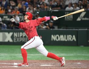 広島・菊池が決勝の勝ち越し弾　チームトップタイの６発にも「バットで迷惑かけている。持っているだけになっちゃっている」