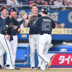 オリックス・吉田輝星がパ・リーグ２４人目の１球勝利「攻める気持ちを忘れずに投げている」　杉本が決勝２ラン「大雨で悔しい思いをしていたので」