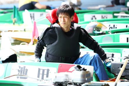 【尼崎ボート・ＳＧグラチャン】池田浩二　今節24人目のセット交換で優出「そんなに変わりはなかった」