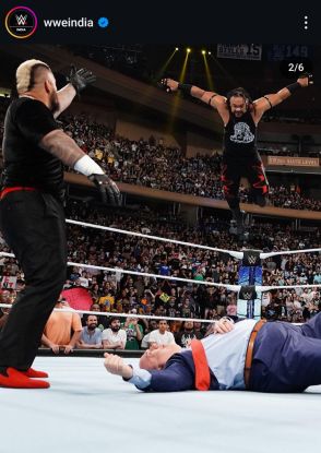 【WWE】ザ・ブラッドラインが「賢者」ポール・ヘイマンをテーブル葬で追放
