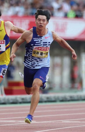 男子100mは大混戦　残り2枠！10秒11トップ通過の坂井に東田、デーデー、柳田、桐生も！