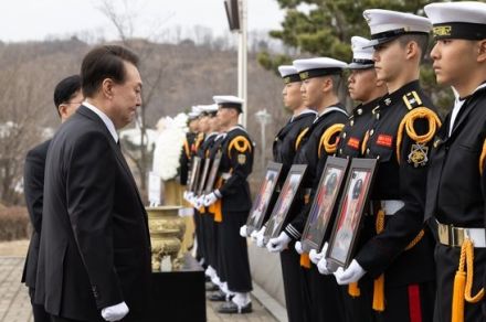 尹大統領、第２延坪海戦勝利日迎え「平和は言葉ではなく力で守るもの」