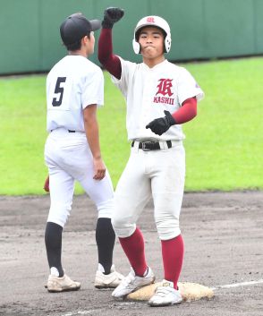 香椎のリードオフマン桑畑颯人３打点で初戦突破「全力校歌」で恩返しも「かなりずれてた」／福岡