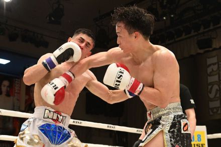 【ＲＩＳＥ】志朗がアルゼンチン戦士に完封勝ちで田丸辰との決着戦熱望「横浜で会いましょう」