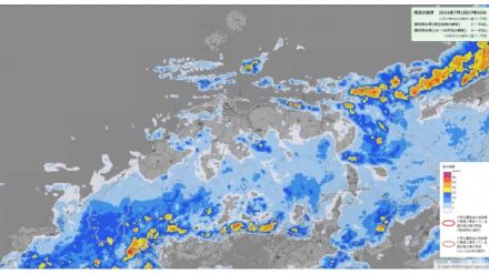 【大雨警戒】梅雨前線が南下後に停滞へ 島根県で大雨に伴う土砂災害に厳重な警戒を