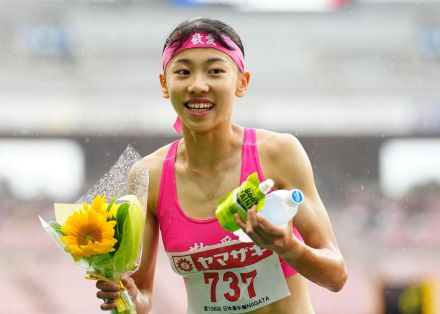 【陸上】久保建英のいとこ、久保凜８年ぶりJK女王「世界と勝負したい」女子800m