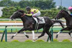 １番人気ゴーゴータカシ逃げ切り勝ち　横山武騎手「次走が楽しみ」／新馬戦