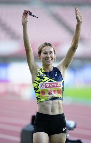 【陸上】「コテンパンにされた…」秦澄美鈴、屈辱の世界陸上から2年で自身初の五輪切符ゲット