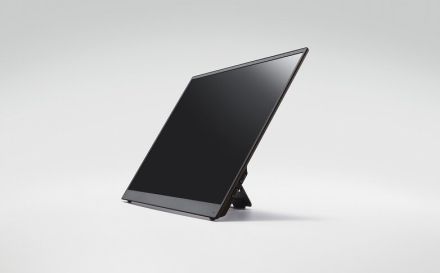 VAIOが世界最軽量モバイルディスプレイ『VAIO Vision+ 14』発表。カーボン立体成型で超薄堅牢、縦デュアル対応スタンド兼カバー付属