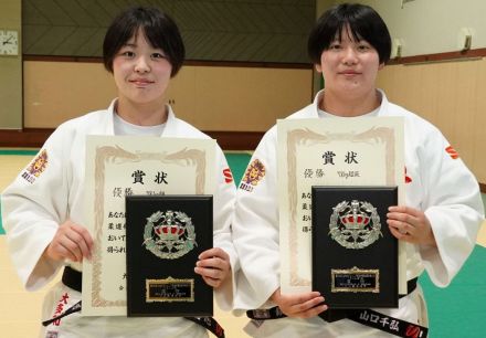 8年ぶり金鷲旗制覇へ敬愛高に勢い！　女子78キロ級決勝は3年生対決、78キロ超級は山口千弘がV【九州ジュニア体重別柔道】