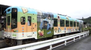 「ゆるキャン△SEASON3」ラッピング列車　天竜浜名湖鉄道で運行開始=浜松市天竜区
