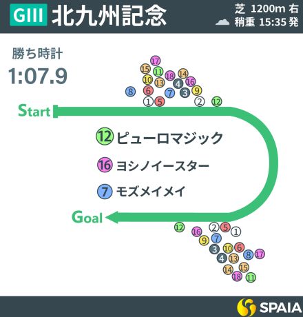 【北九州記念回顧】他馬を圧倒した天性のダッシュ力　ピューロマジックのスピードが秋に向けてのポイントに