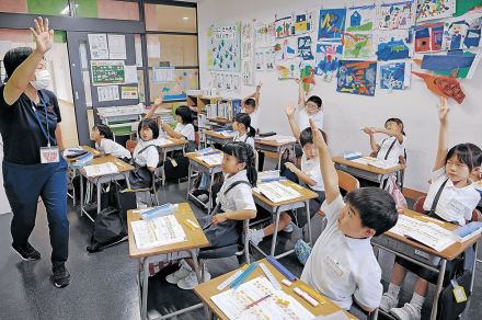 平穏な日常、一歩ずつ　地震発生半年、輪島の小中で学校公開