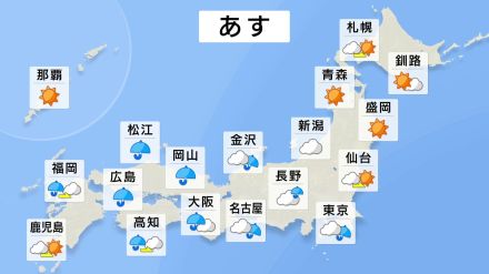 今週は西日本～東日本、大雨の降りやすい状況が続く