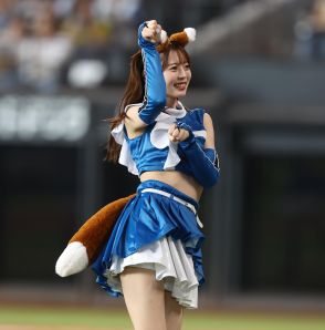 ファイターズガール「かわいいシリーズ」特別企画に反響　「可愛すぎて一発退場ですわ」「スカートひらひら可愛い」