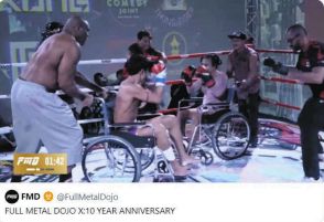 「日本ムエタイ界の至宝」タイの謎ルール試合で女装選手に判定負け　リングで車椅子を押すボブ・サップの姿にも困惑「笑い止まらなかったわ」