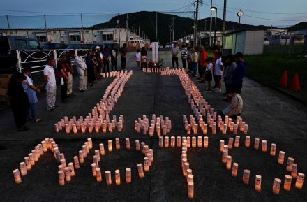 能登の被災者へ、神戸から伝えたかった「一人じゃない」　地震発生半年、仮設住宅前に希望の灯り「1.1　NOTO」