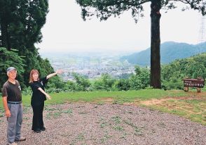 絶景でキャンプいかが　富山県の閑乗寺高原、１日１組限定プライベートサイト