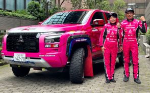 竹岡圭さんがラリーに挑戦、新型「トライトン」で「XCRスプリントカップ北海道」参戦
