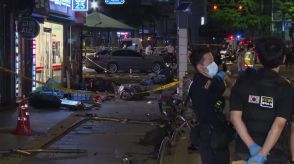 「車が急発進した」別の車と相次ぎ衝突し歩行者をはねる…運転していた高齢男性を検挙　9人死亡・4人重軽傷　韓国