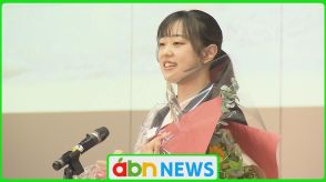 「メダル獲得へ頑張る」 アーティスティックスイミング代表・和田彩未選手が母校で決意
