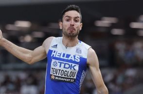 【陸上】走幅跳・テントグルーが8m42w ハンマー投のカツバーグは82m60 各国選手権でメダリストが好記録