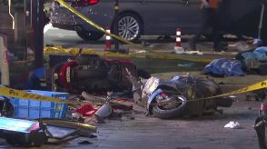 9人死亡6人重軽傷の事故　防カメ映像から複数人いる歩道に車突っ込んだか　運転の60代男性「車が急発進」　韓国・ソウル