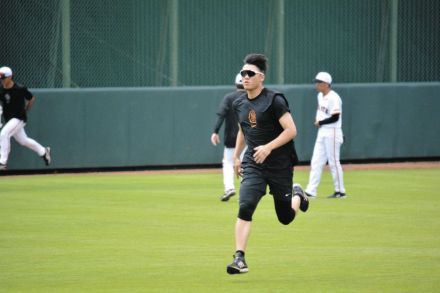 巨人・坂本勇人、「ホント、ありがたいです」山本浩二さんのメッセージに感謝　170キロ打撃マシンで練習「脳に刺激を入れる」