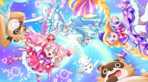 映画「わんぷり」場面カット公開、プリキュアたちがゲームの世界に吸い込まれる