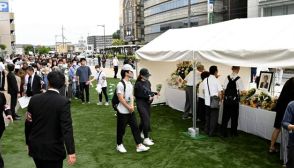 安倍元首相銃撃の現場、事件から2年の日に自民党有志が献花台設置へ