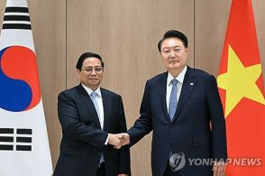 尹大統領　ベトナム首相と会談＝防衛産業・エネルギー協力など協議