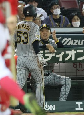 【阪神】岡田監督「こんな仕事しとったら先発で使うよ」伏兵島田海吏の一打から一挙３得点で勝利