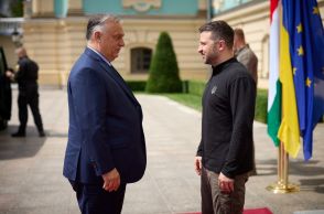 ハンガリー首相がウクライナ訪問、和平交渉加速に向けた停戦求める