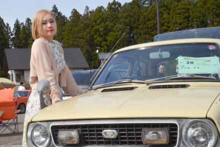 彼女の三菱「ミニカF4」は祖父から二十歳の誕生祝に名義変更…車庫で眠っていた50年以上前のレア車を路上復帰しました