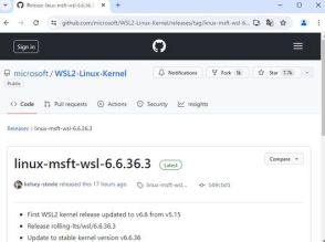 「WSL2」のカーネルが「Linux 6.6 LTS」へ