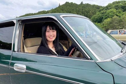 人生で初めて購入した車は驚きの1台　JK時代に旧車に興味　前オーナー「まさか女の子とは」