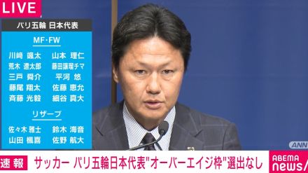 OA枠選出なし！大岩剛監督「最高の18人選んだ」パリ五輪に挑むU-23日本代表メンバー発表