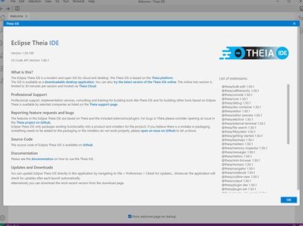 「Eclipse Theia IDE」が正式リリース ～ベンダー中立を謳う「Visual Studio Code」