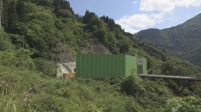 利賀ダム関連のトンネル工事再開　応急の代替水源により水道復旧　富山・南砺市　