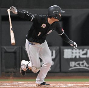 【ロッテ】藤原恭大、田中晴のプロ初勝利を呼び込む逆転２点二塁打「追い込まれてからアジャストすることができてよかった」