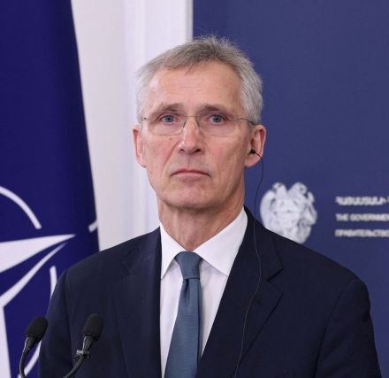 NATO、7兆円支援合意　ウクライナに来年